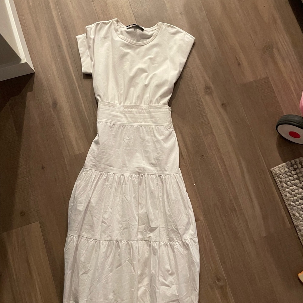 Veronica Beard Long White Dress